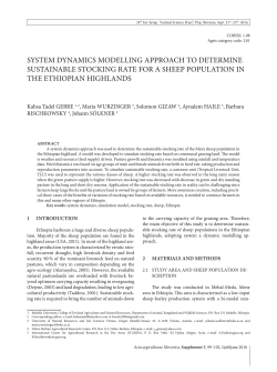 system dynamics modelling approach to determine sustainable
