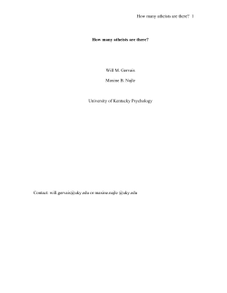 preprint - Open Science Framework