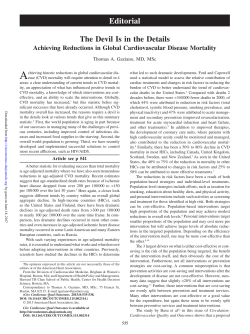 Editorial - Circulation: Cardiovascular Quality and Outcomes