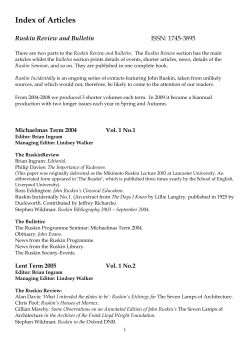Index of Articles - Lancaster University