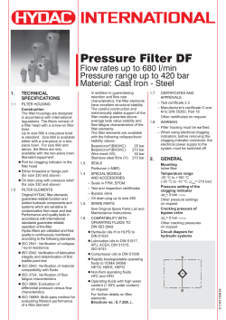 Pressure Filter