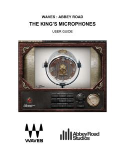The King`s Microphones