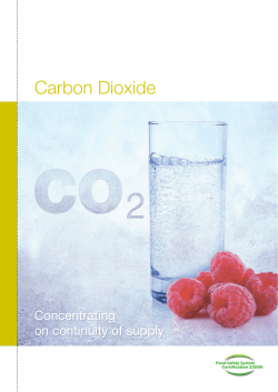Carbon Dioxide - Air Liquide Benelux