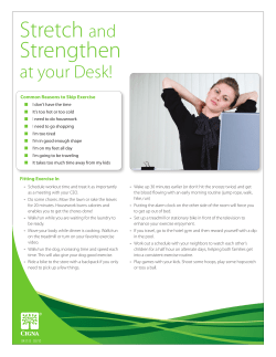 Stretch and Strengthen