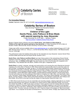 Children of the Light Danilo P&eacute;rez, John