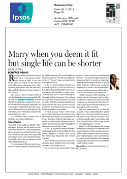 Marry when you deem it fit