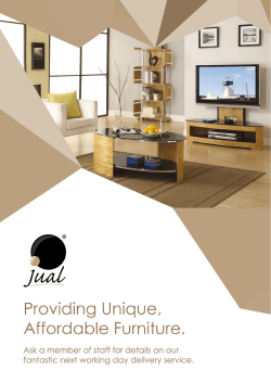 Brochure - Jual Furnishings