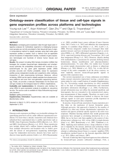 Ontology-aware classification of tissue and cell