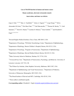 MAFB Manuscript Report  - Leicester Research Archive