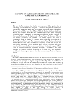 engaging on nationality status of non