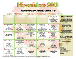 Manchester Junior High 7-8