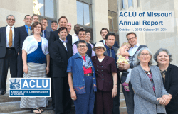 2014 Annual Report - American Civil Liberties Union of Missouri