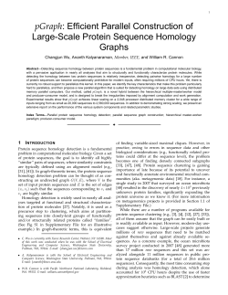 Efficient Parallel Construction of Large-Scale Protein