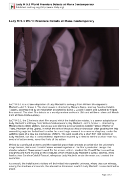 Lady M 5.1 World Premiere Debuts at Mana Contemporary - i