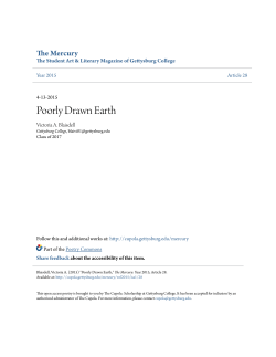 Poorly Drawn Earth - The Cupola: Scholarship at Gettysburg College