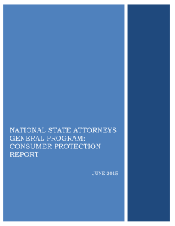 June 2015 - The Center for State Enforcement of Antitrust and