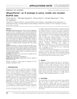 rBiopaxParser&mdash;an R package to parse, modify and