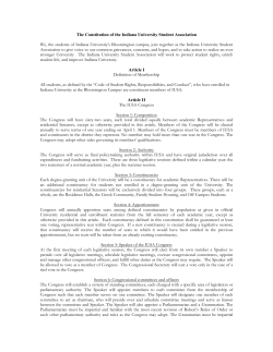 the IUSA Constitution