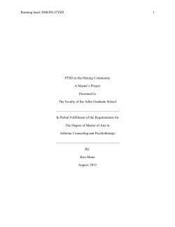 Moua MP 2015 - Adler Graduate School