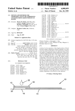Devices and methods for separating cellular components of blood