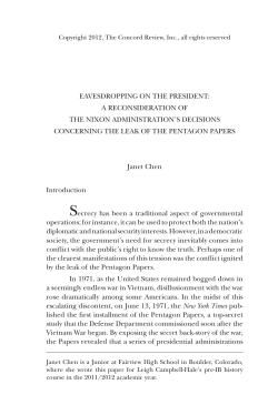 1 the concord review eavesdropping on the president