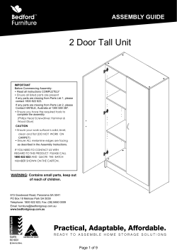 2 Door Tall Unit
