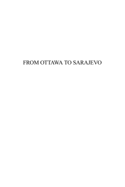 from ottawa to sarajevo