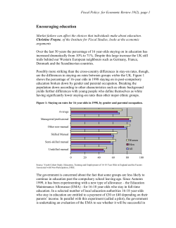 full version - Institute for Fiscal Studies