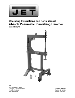 24-inch Pneumatic Planishing Hammer