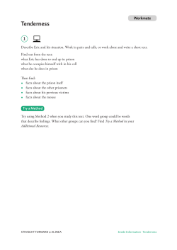Tenderness