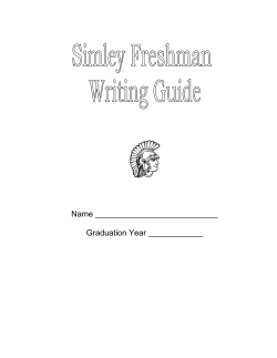 Name Graduation Year