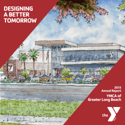 designing a better tomorrow - YMCA of Greater Long Beach