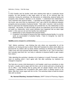 1. In 2010 Sandhu and his brother, both were claiming their right to a