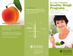 Healthy Weigh Programs