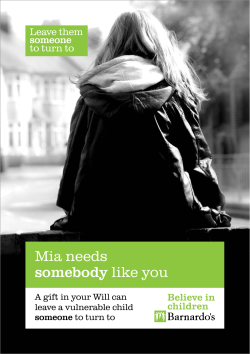 Mia needs somebody like you