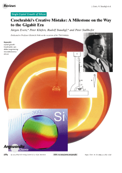 Czochralski Method