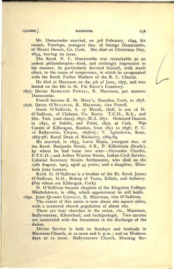 Diocese of Cloyne pages 231 to 258