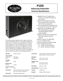P10Si Tech Sheet v1.4