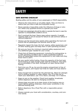 safety - Princecraft