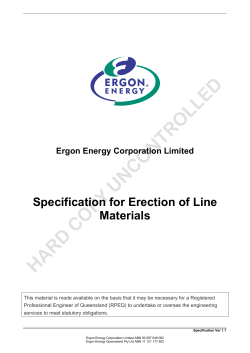 Erection of Line Materials
