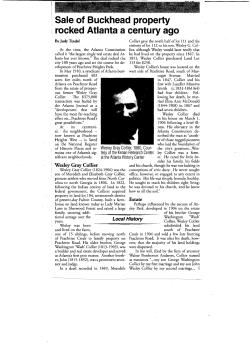 Sale of Buckhead property rocked Atlanta a century ago