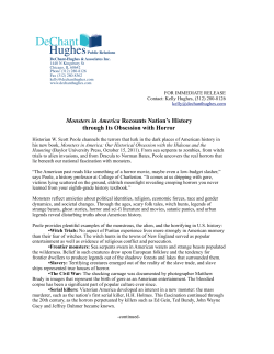 Monsters in America release