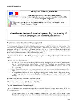 Certificate of posting