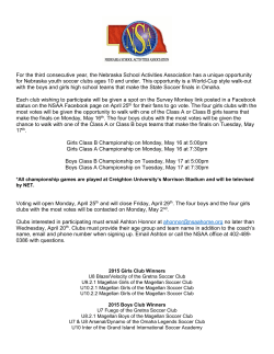 games are played at Creighton University`s Morrison