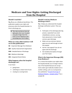Medicare and Your Rights