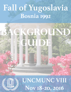 Bosnia 1992 UNCMUNC VIII Nov 18