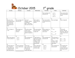 October