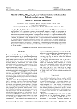 Stability of LiNi0.6Mn0.2Co0.2O2 as a Cathode