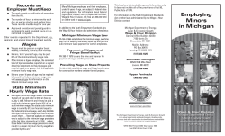 Employing Minors in Michigan