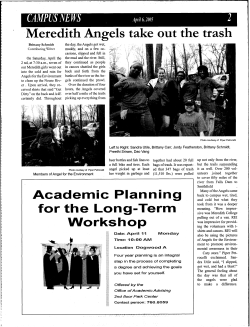 Meredith Angels take out the trash